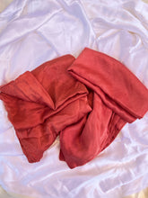 Load image into Gallery viewer, Madder Root Silk Pillowcase - King
