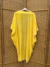 Load image into Gallery viewer, Canary - Silk Velvet Cocoon Jacket- size L

